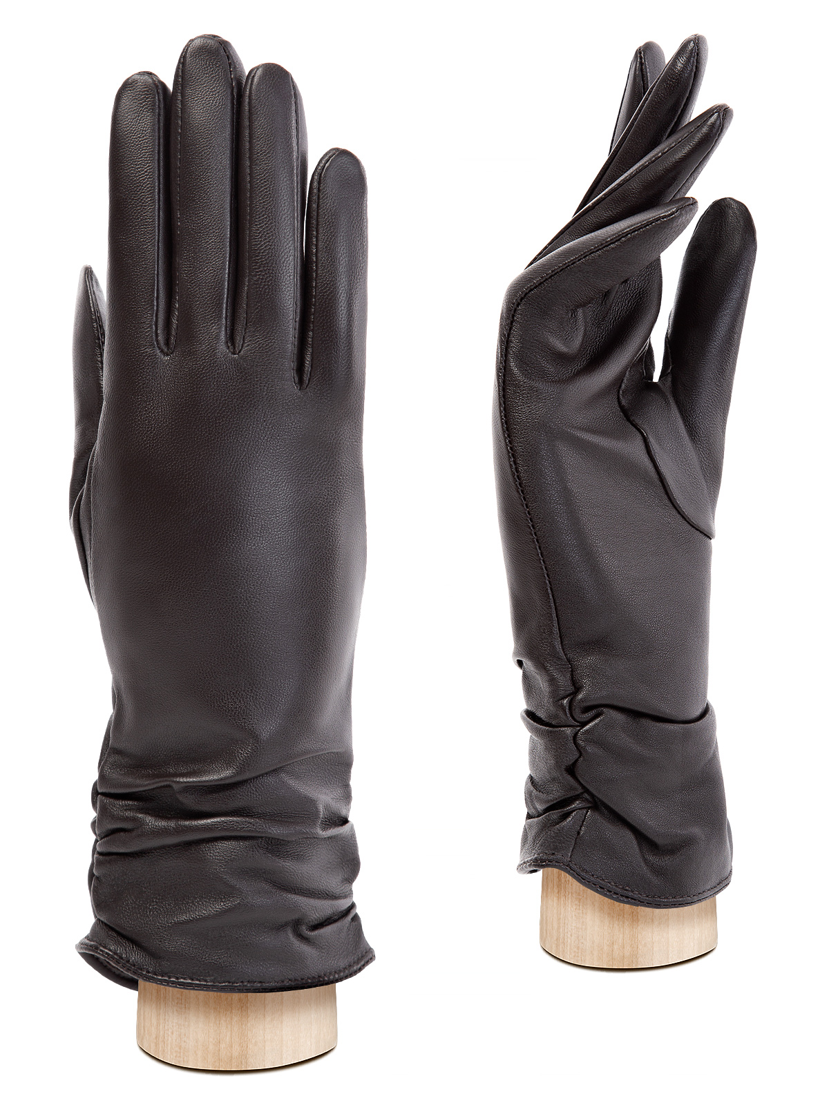 Перчатки жен п/ш LB-8228 d.brown