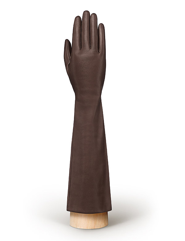 Перчатки женские ш+каш. F-IS0585 d.brown
