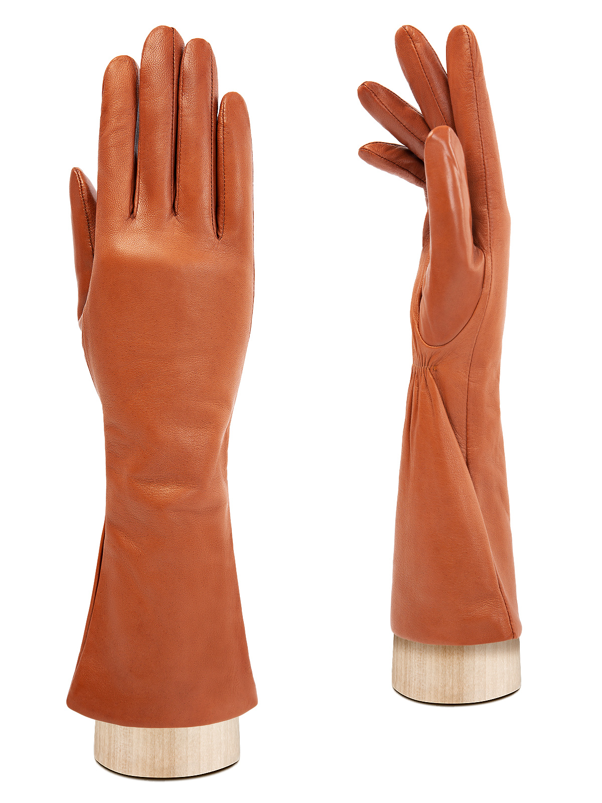 Перчатки женские ш+каш. F-IS5800 cognac