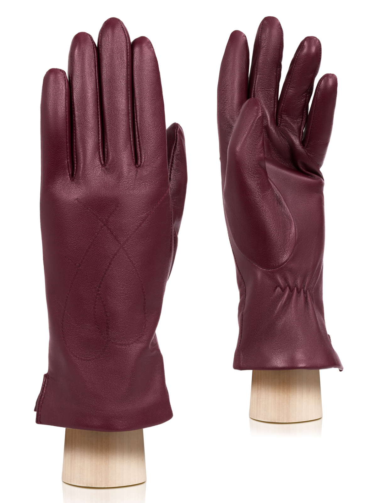 Перчатки жен п/ш LB-0170-sh merlot