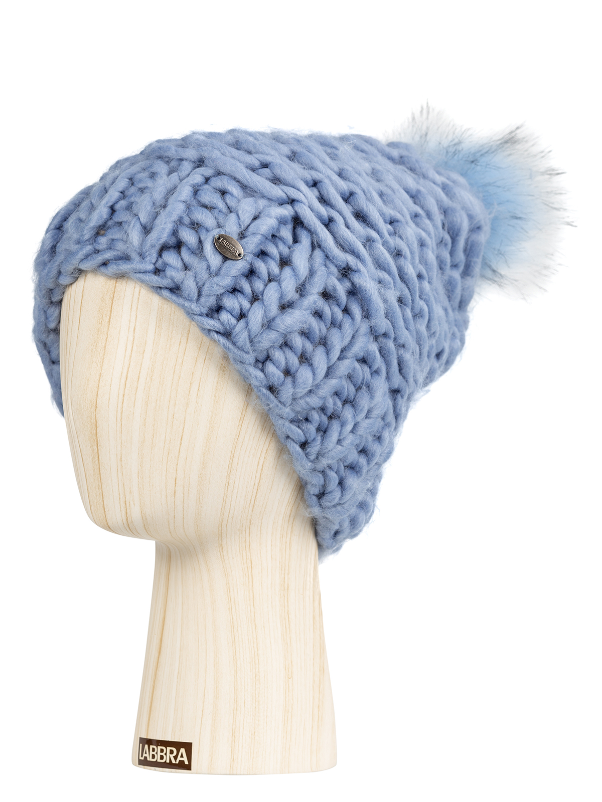 Шапка жен. акр LB-RR33003 skyblue