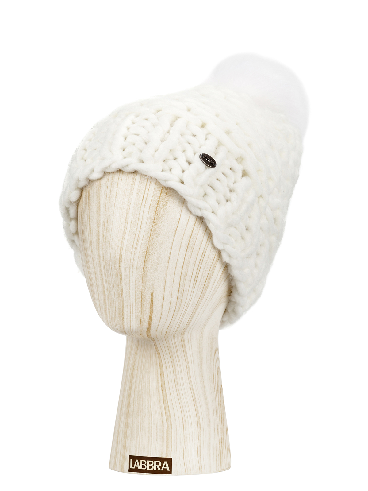 Шапка жен. акр LB-RR33003 white