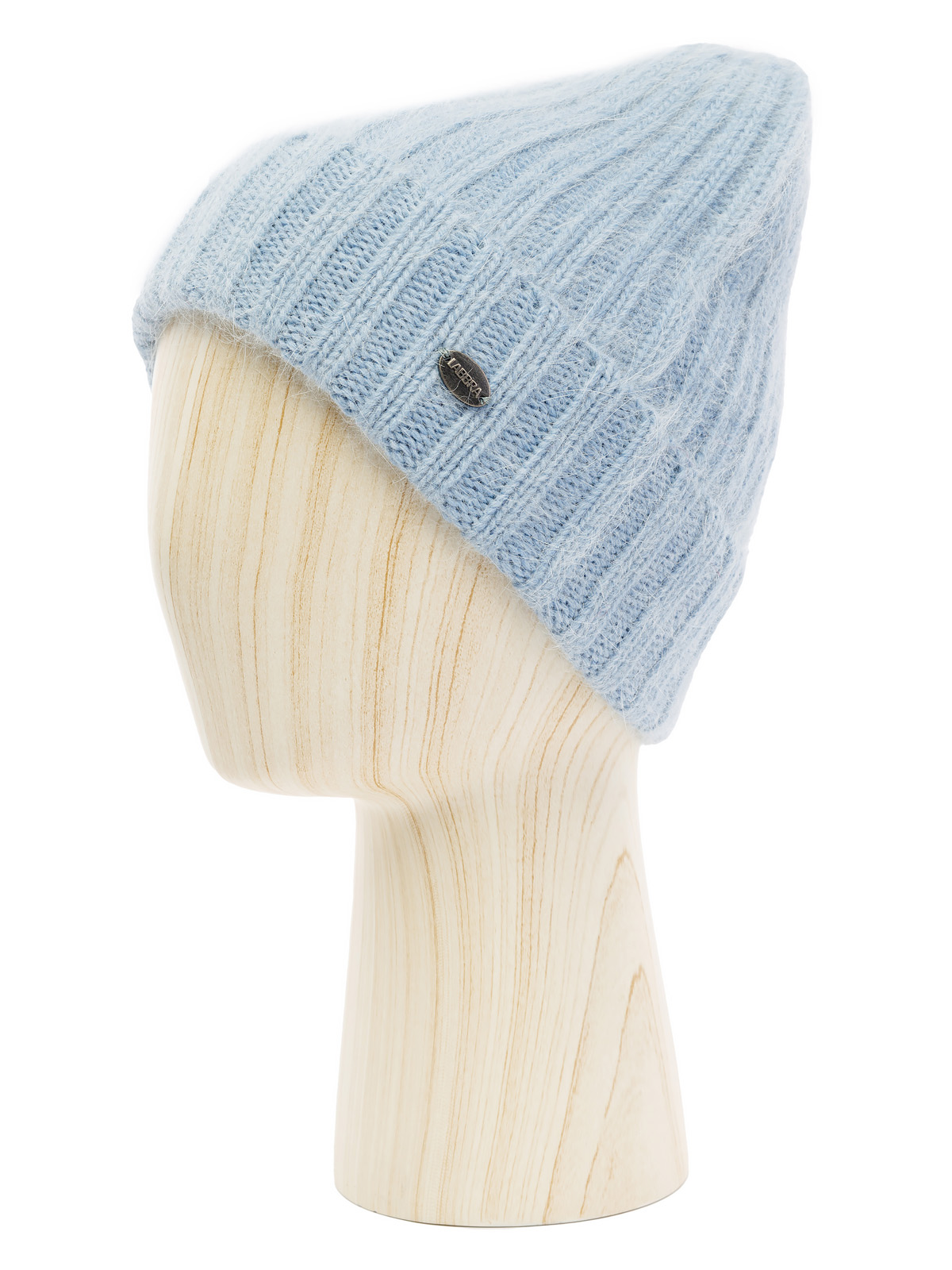 Шапка жен. анг+нейл LB-J44007 l.blue