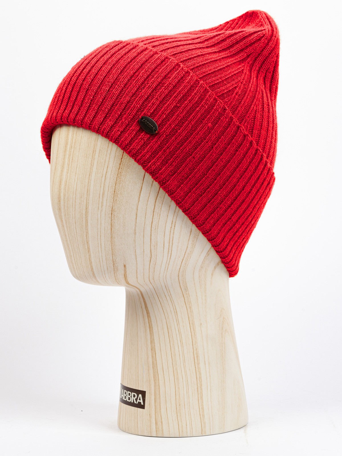 Шапка муж. шерсть+акр LB-N88107 red