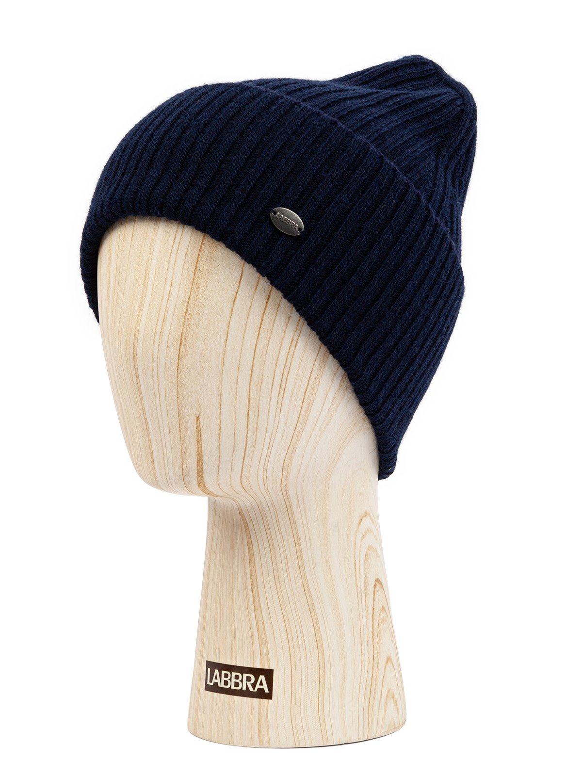 Шапка муж. шерсть+акр LB-N88107 navy