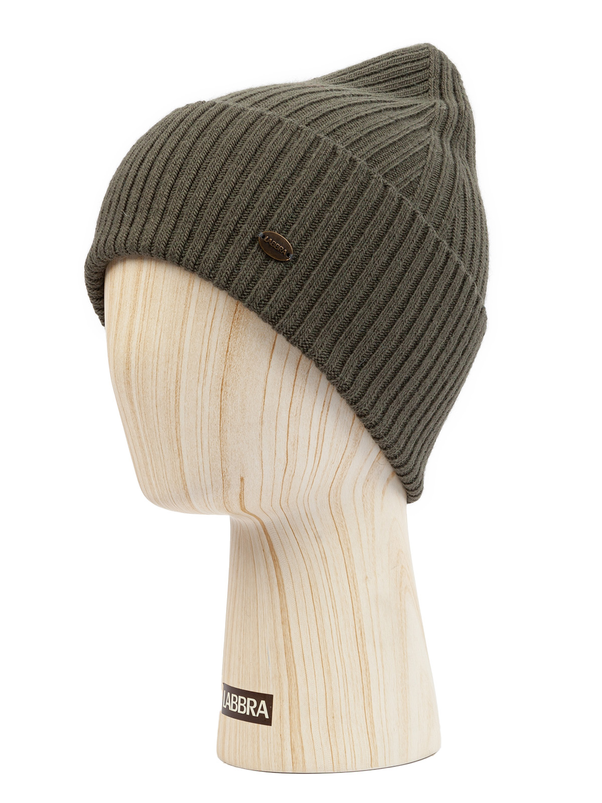 Шапка муж. шерсть+акр LB-N88107 khaki