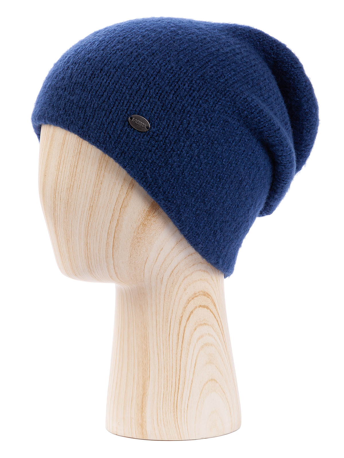 Шапка жен. шерсть+акр LB-A53010 blue