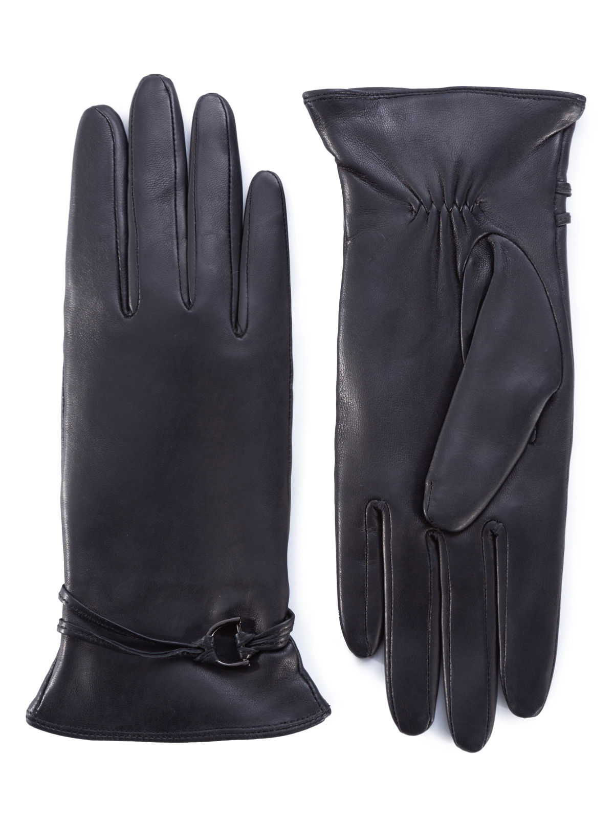 Перчатки женские ш+каш. IS01443 black