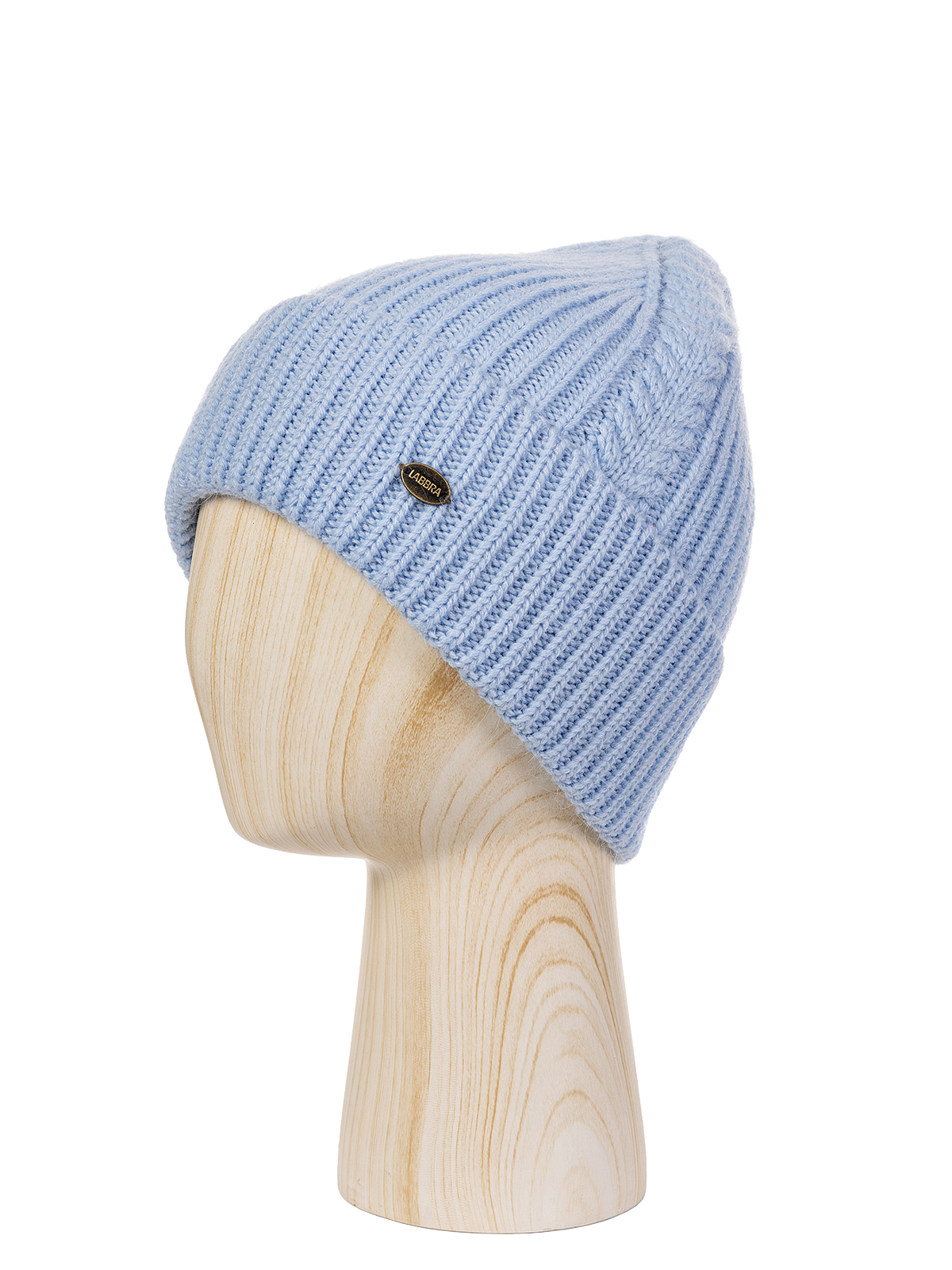 Шапка жен. анг+нейл LB-A53030 l.blue