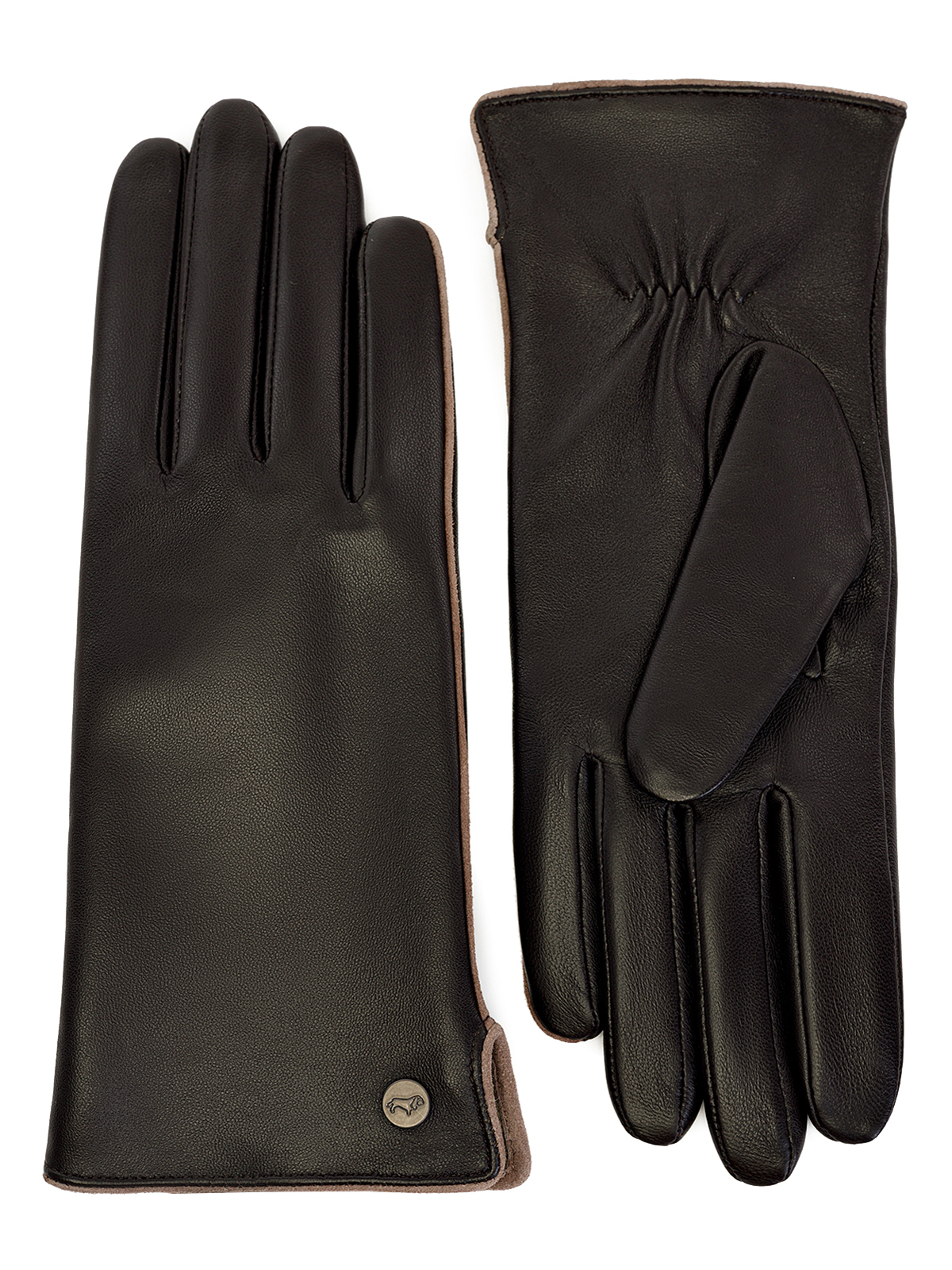 Перчатки жен п/ш LB-0209 d.brown