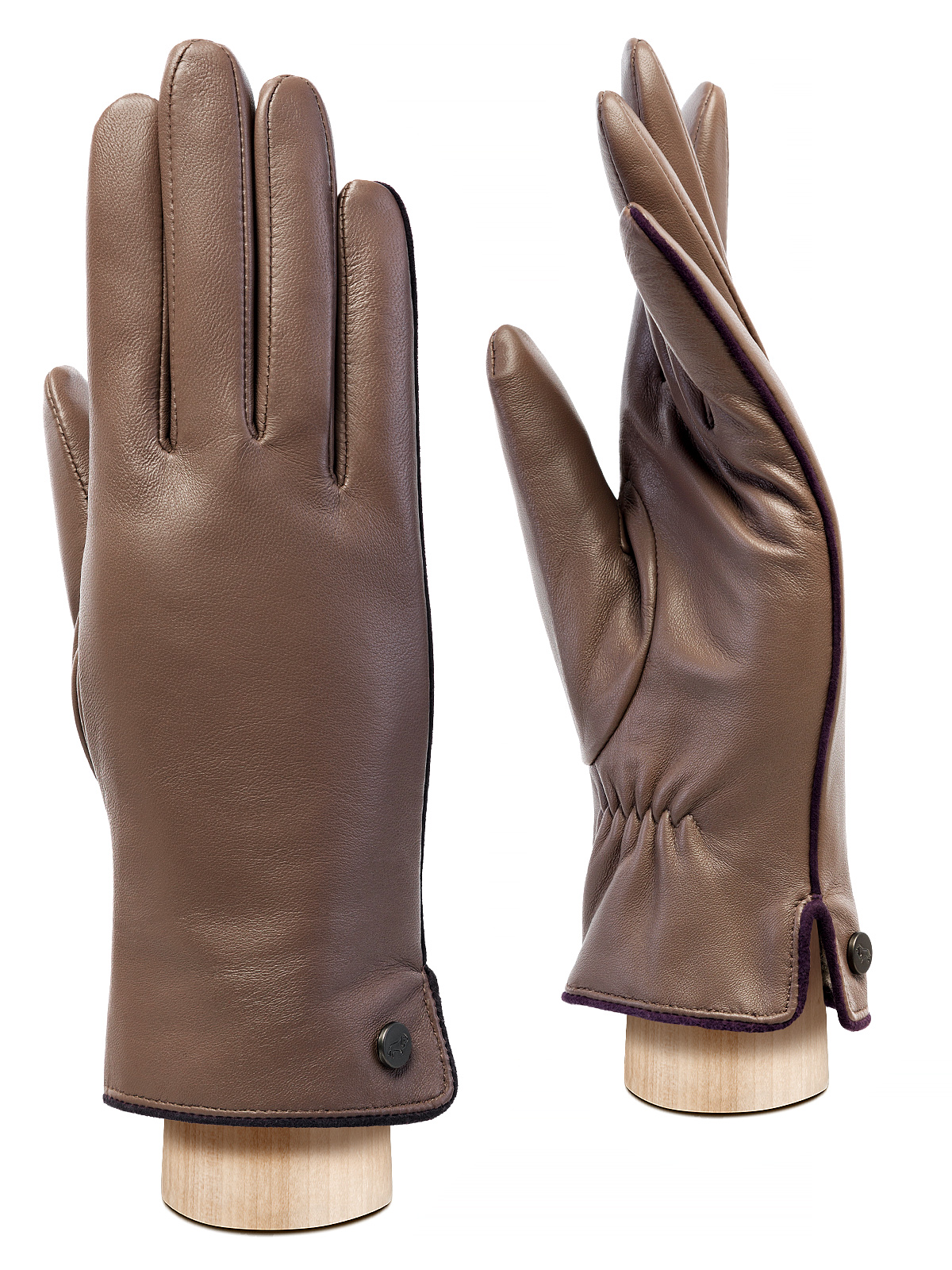 Перчатки жен п/ш LB-0209 rose taupe
