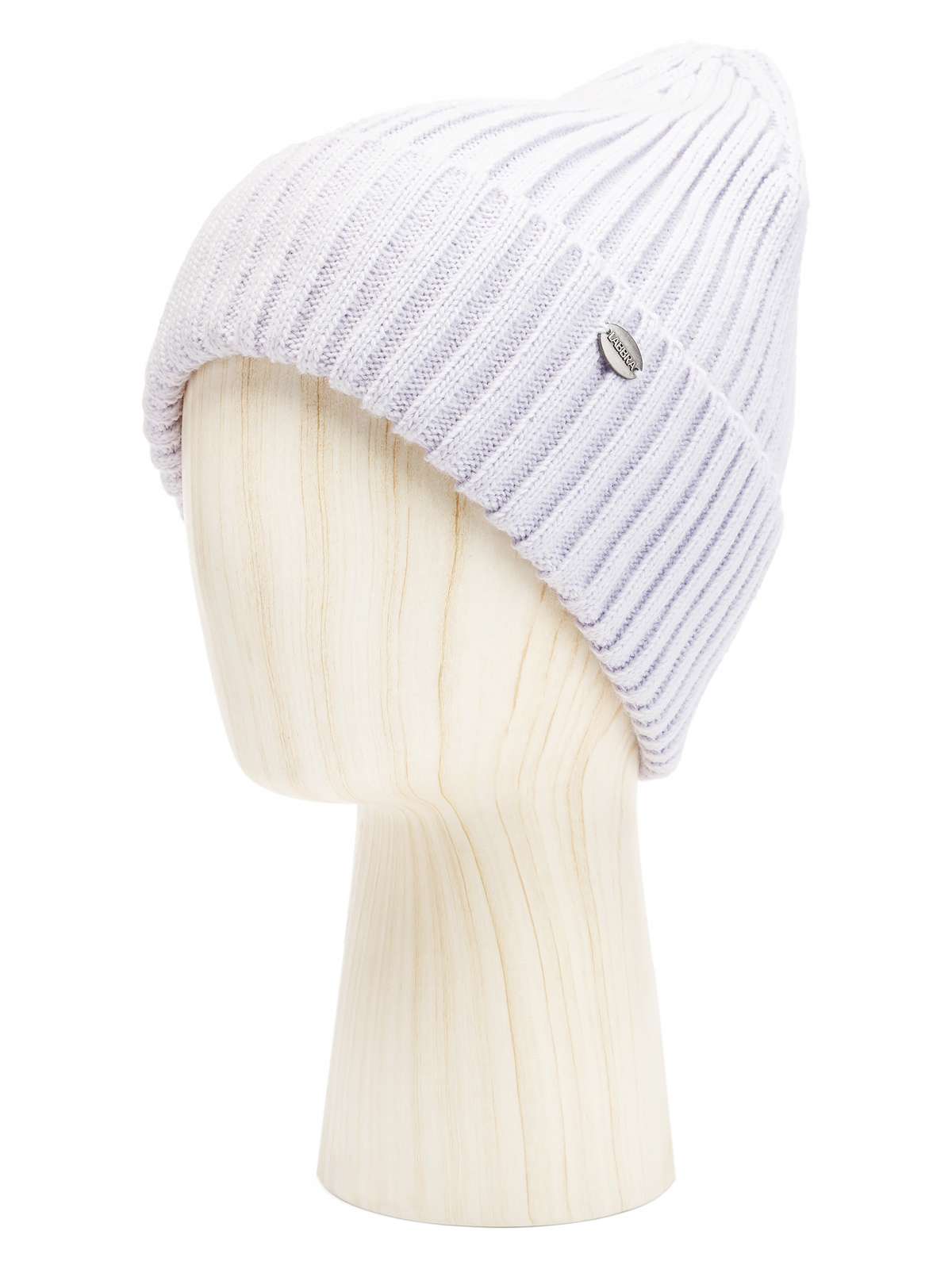 Шапка жен. шерсть+акр LB-BR55027 lilac