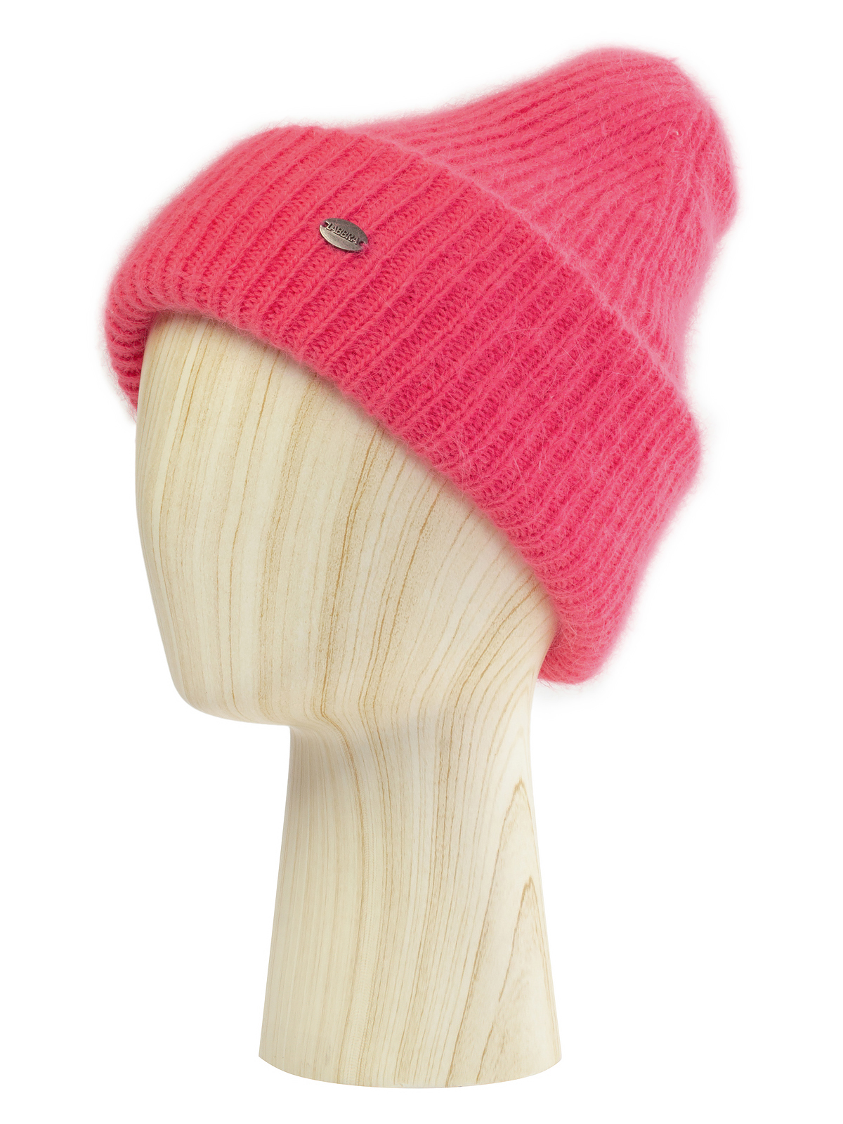 Шапка жен. анг+нейл+шерсть LB-A53041 fuchsia