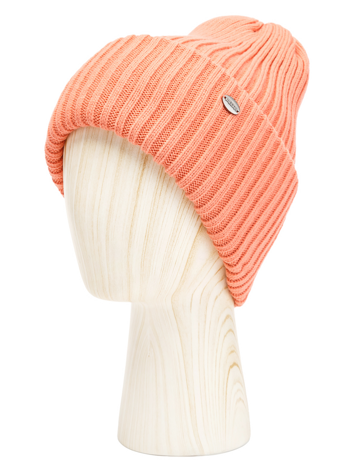 Шапка жен. шерсть+акр LB-A53014 coral