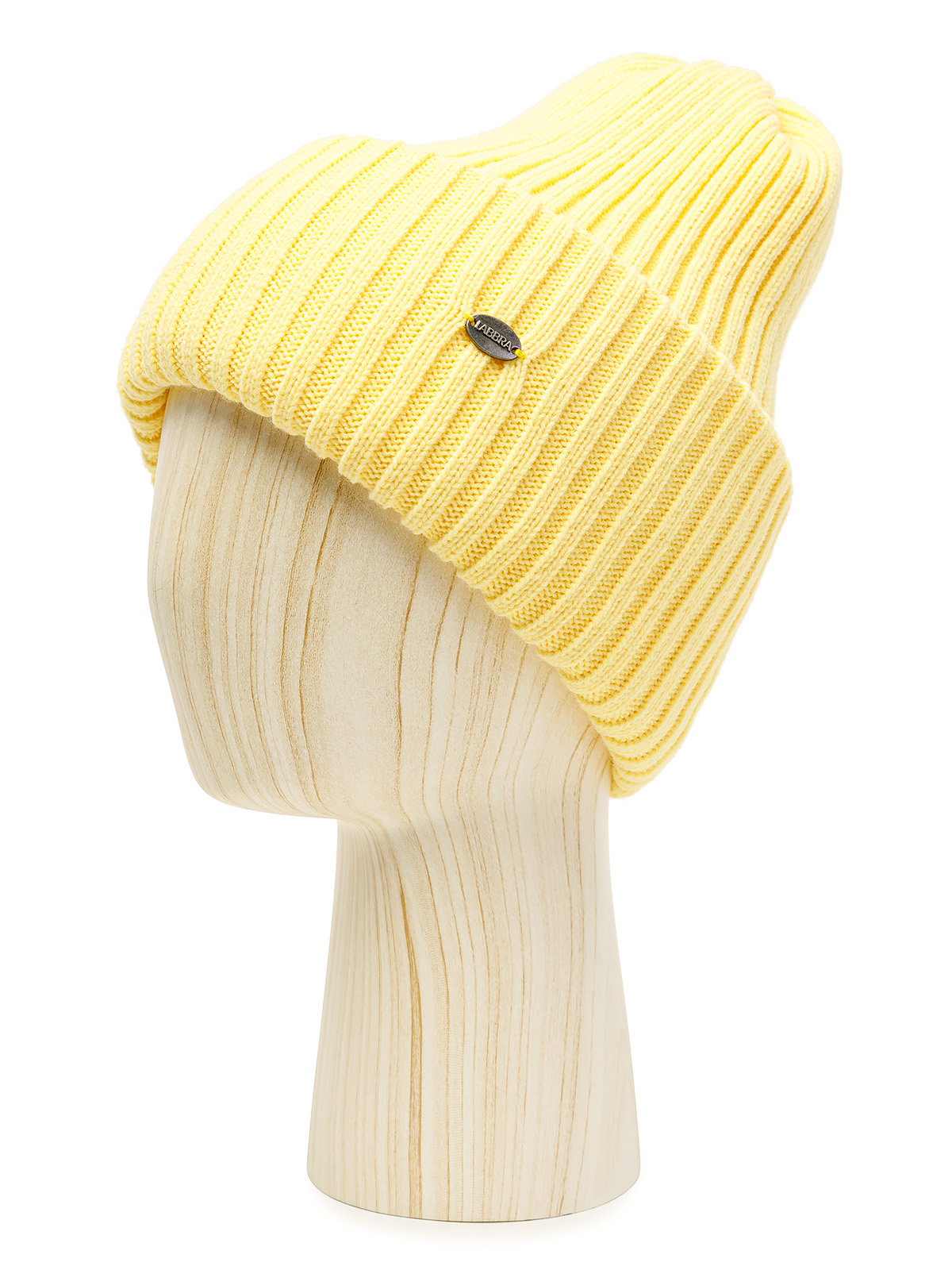 Шапка жен. шерсть+акр LB-A53014 lemon