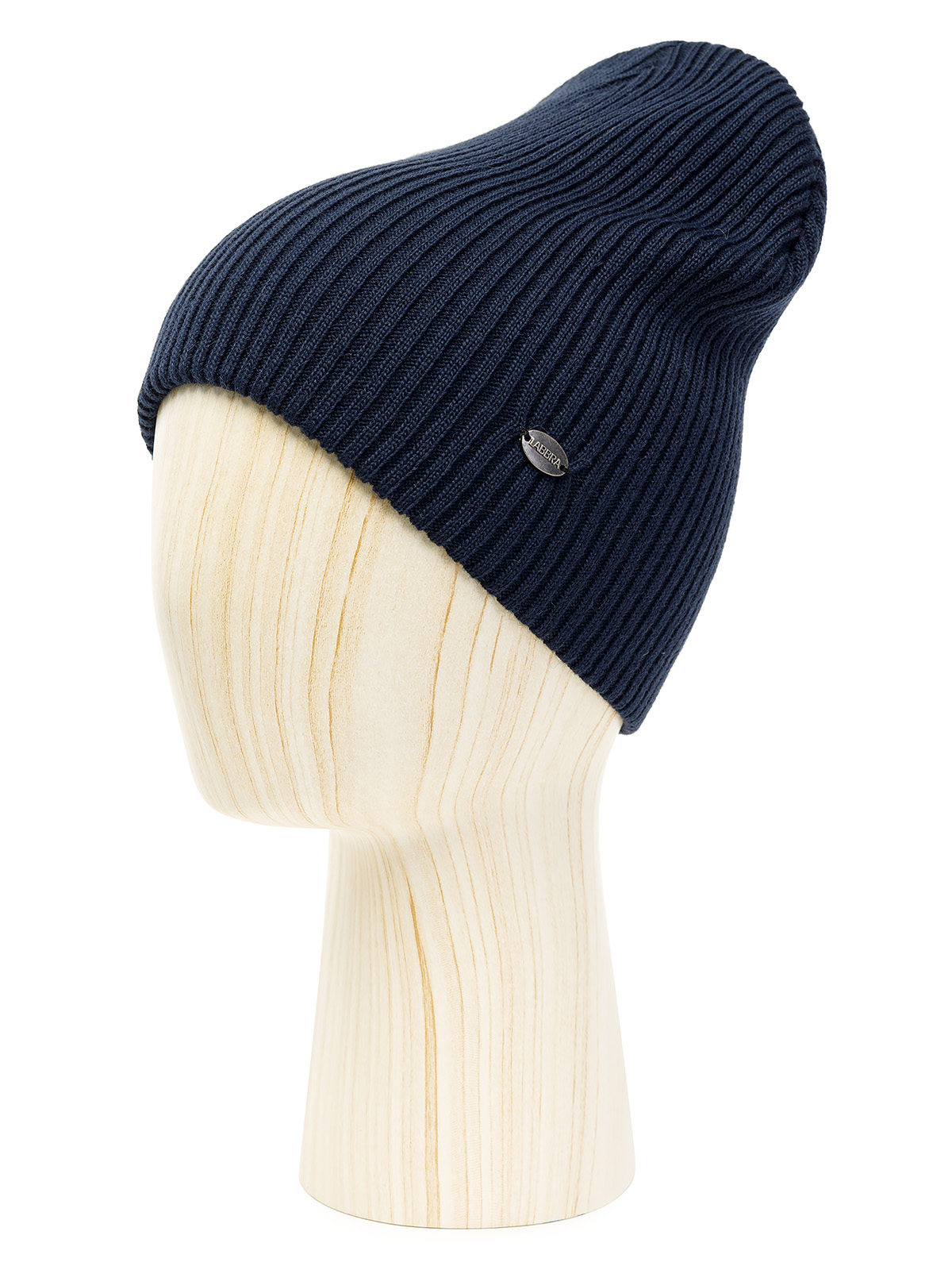 Шапка муж. шерсть+акр LB-A53111 d.blue