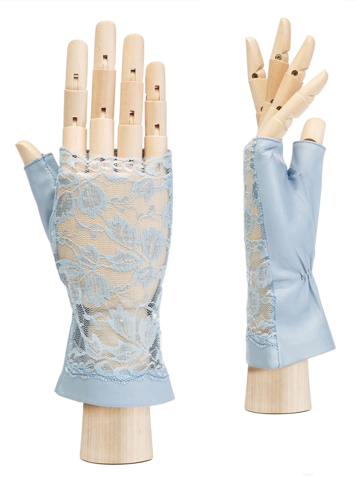 Перчатки женские б/п 00388 l.blue