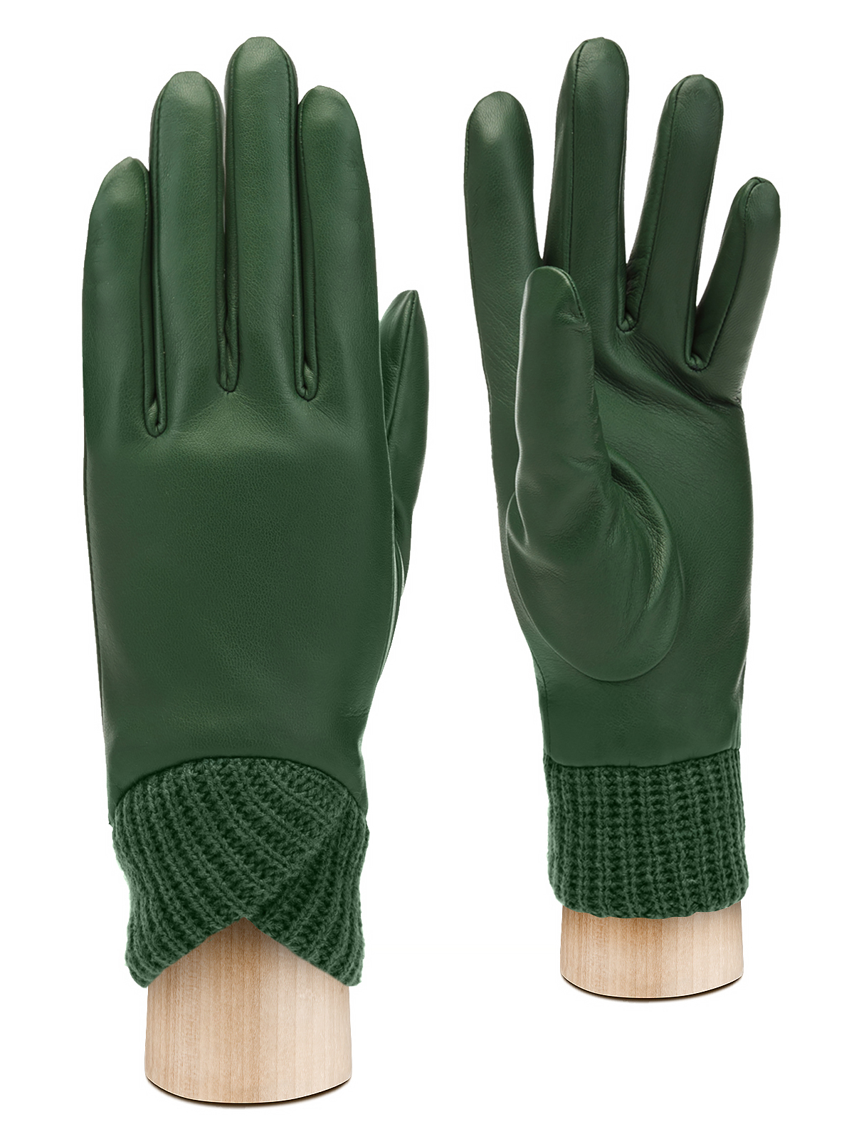 Перчатки женские 100% ш IS938 green moss