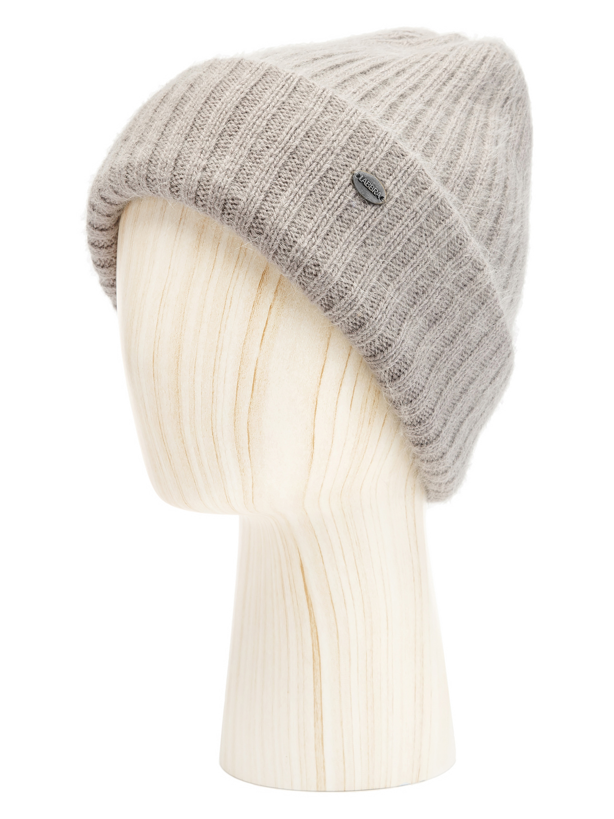 Шапка жен. анг+нейл LB-J44010 grey
