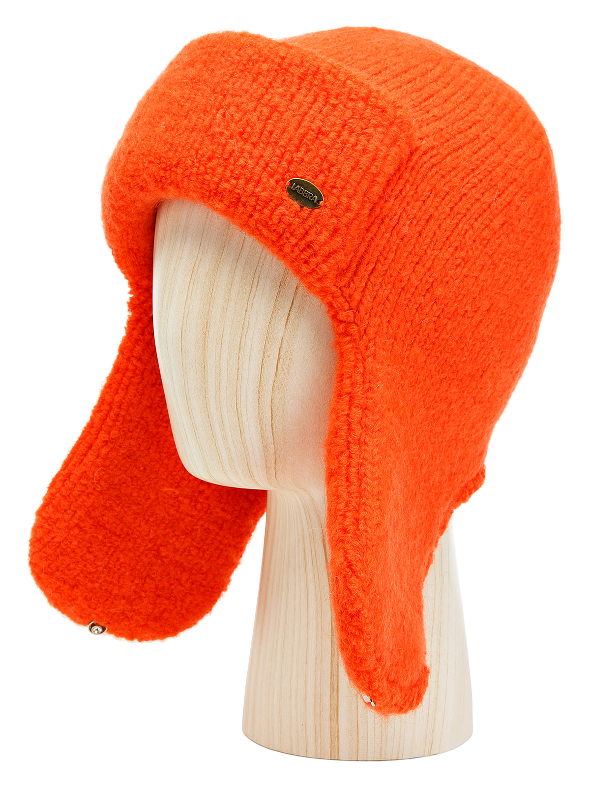 Шапка жен. кид-мох+альп+шерсть LB-N88031A orange