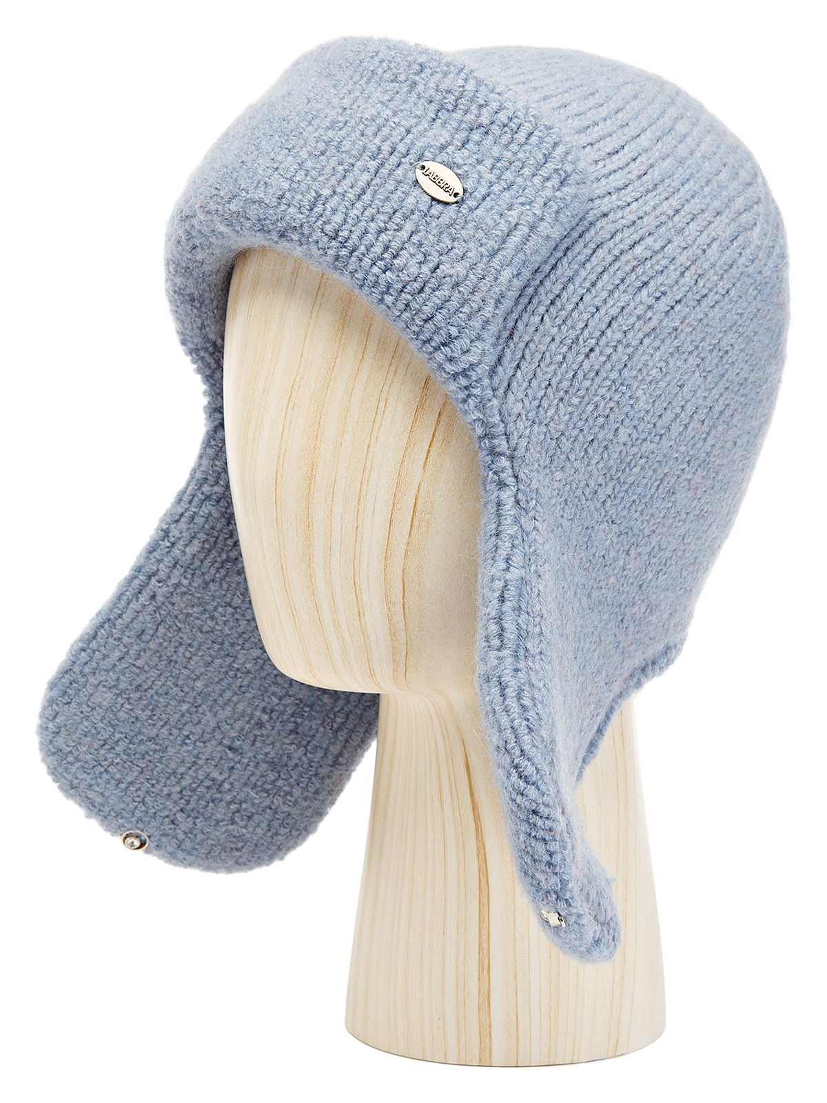 Шапка жен. кид-мох+альп+шерсть LB-N88031A dirty blue