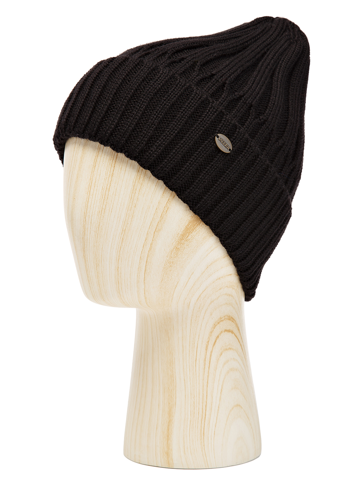 Шапка жен. шерсть+акр LB-BR55043 black