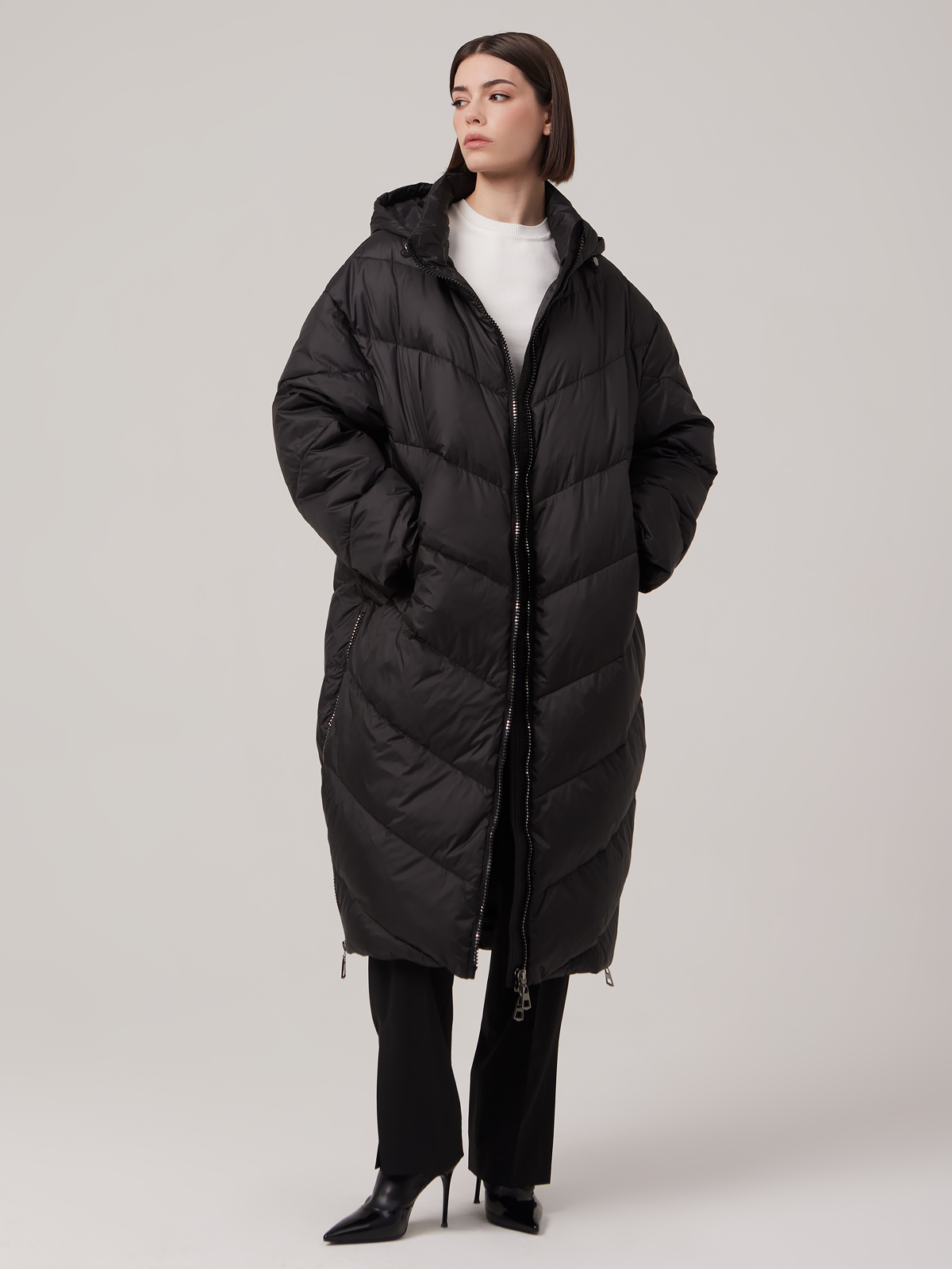 Пальто женское 1241123005 black