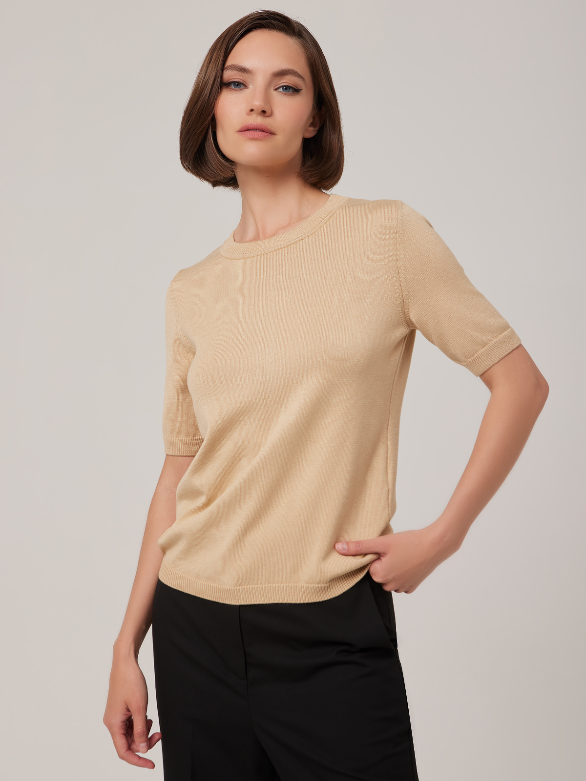 Футболка женская 1231152001 beige