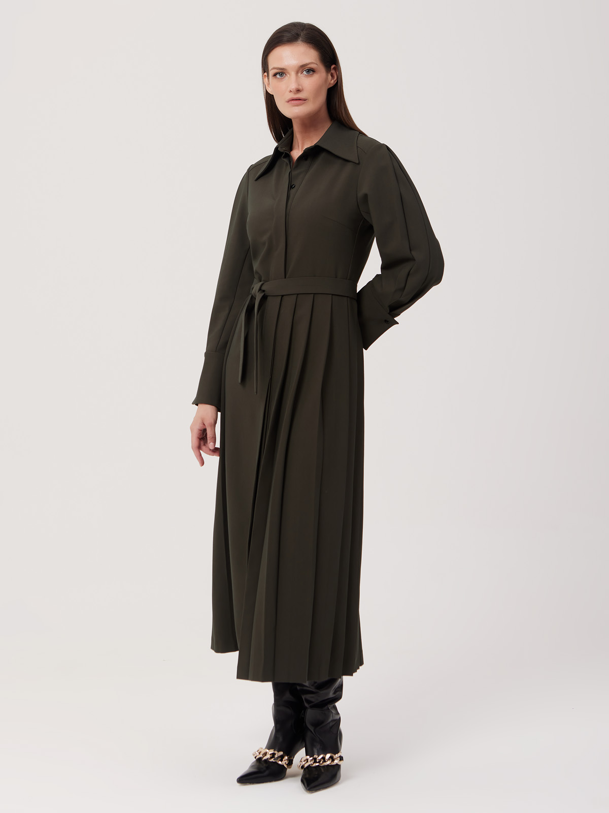 Платье женское 1231135003 d.khaki