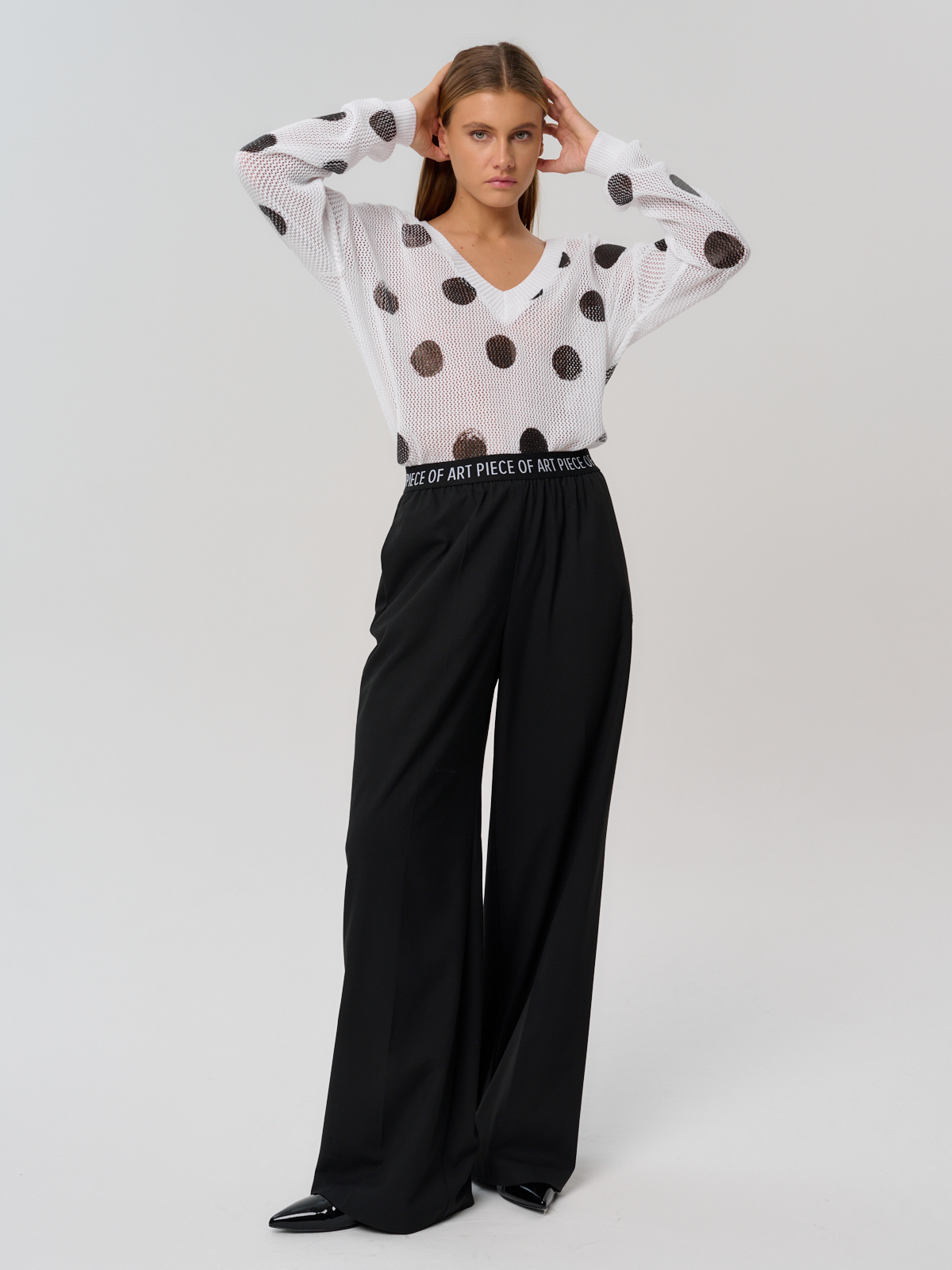 Брюки женские 1231136008 black