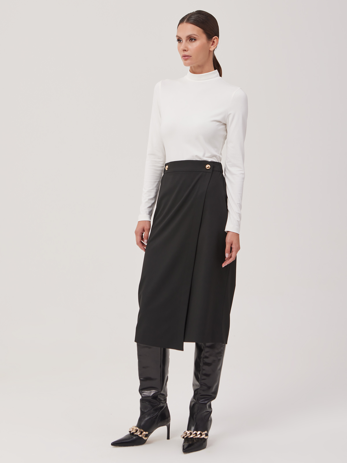 Юбка женская 1231138007 black