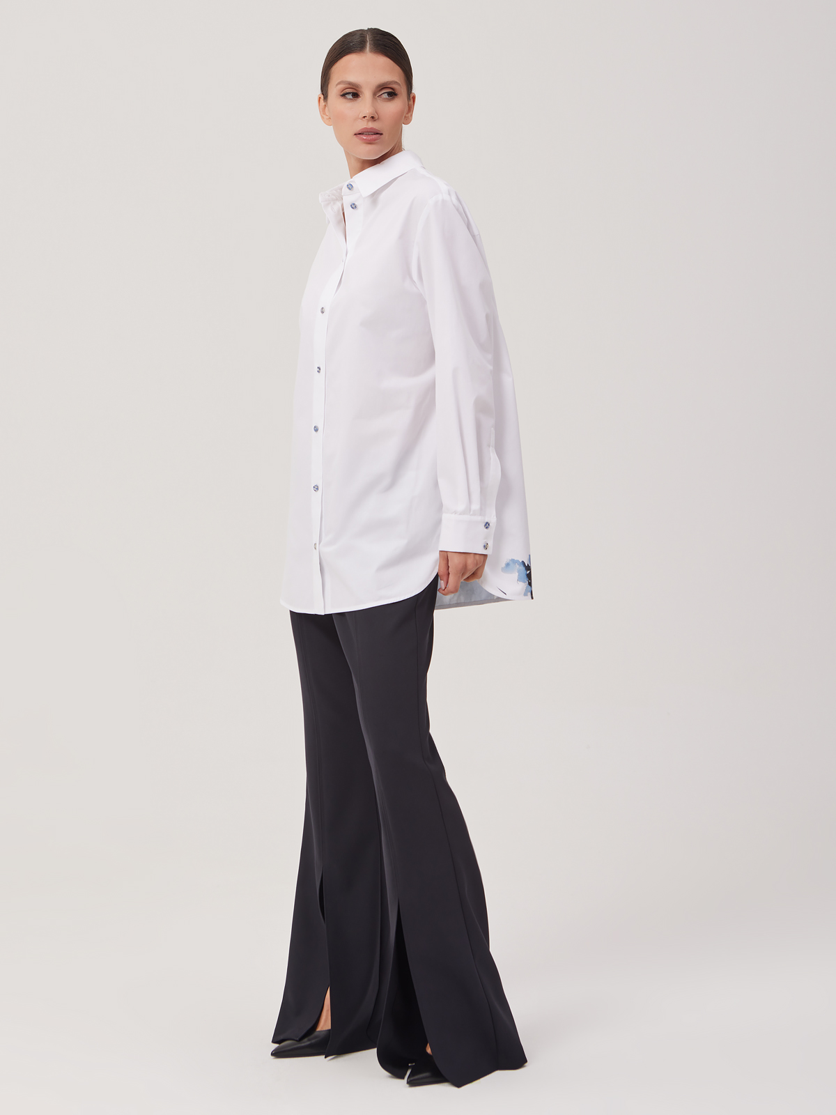 Рубашка женская 1231133005 navy