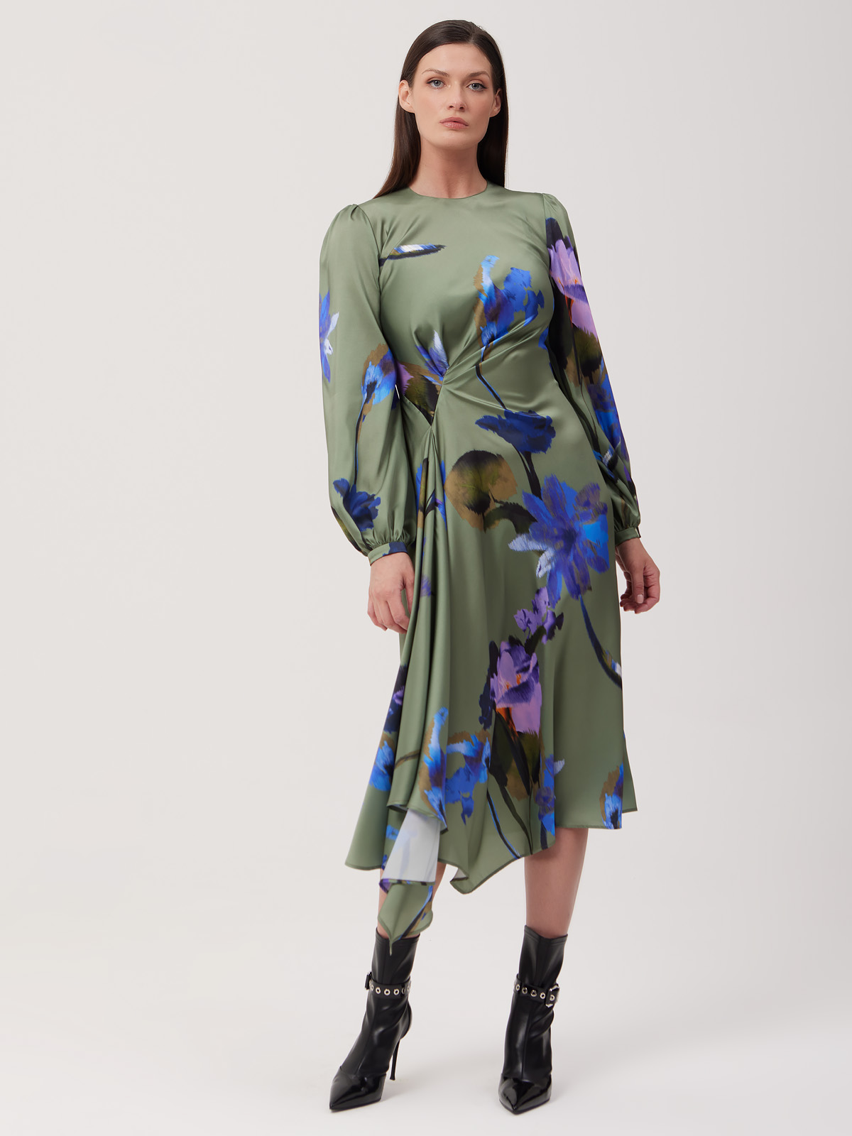 Платье женское 1231135014 dark khaki
