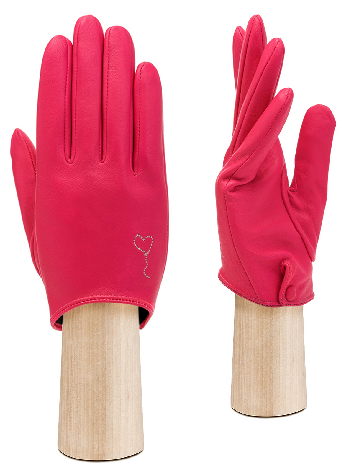 Перчатки жен ш/п LB-8452 hot pink