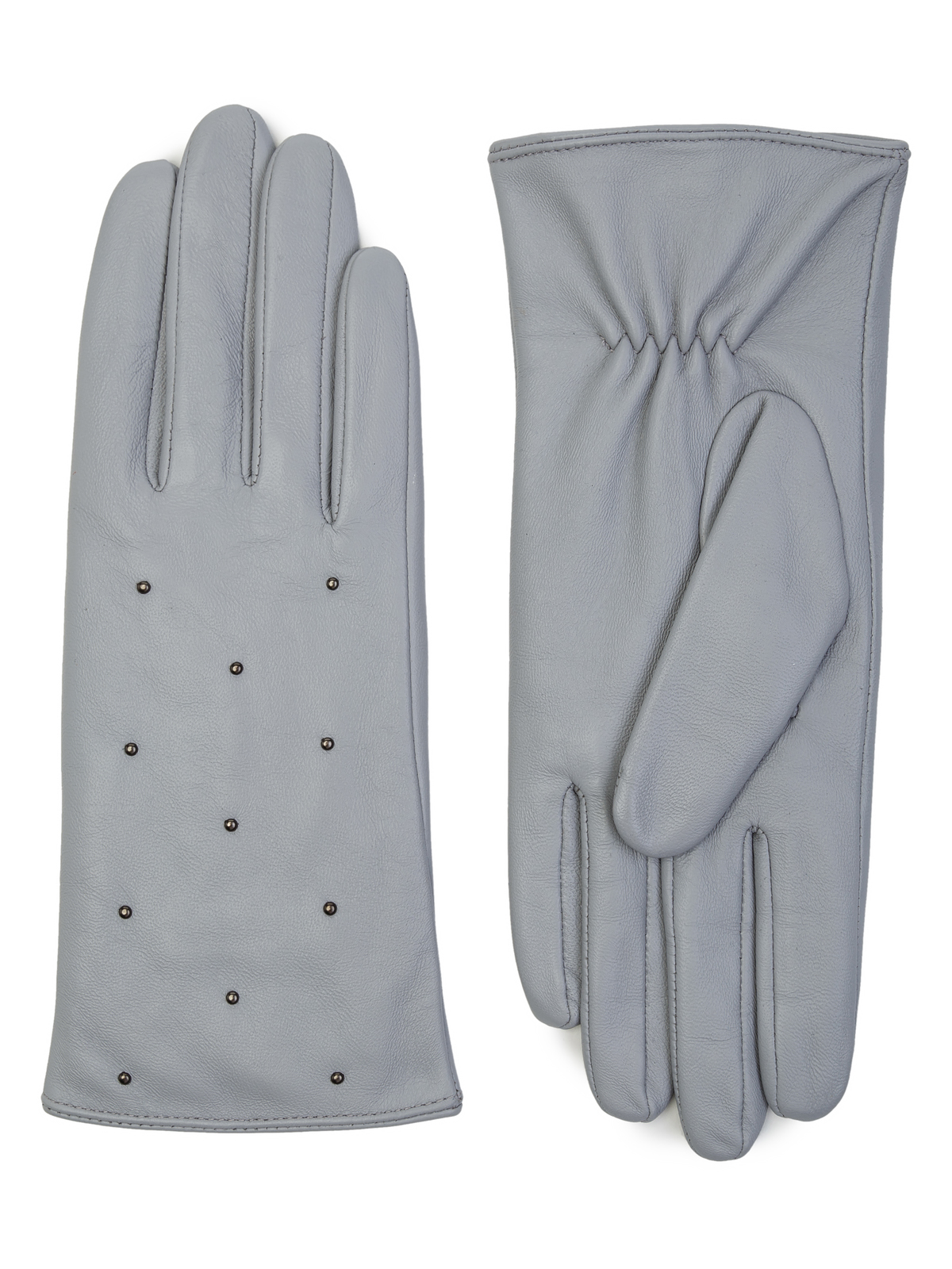 Перчатки жен ш/п LB-0207 grey-lavender