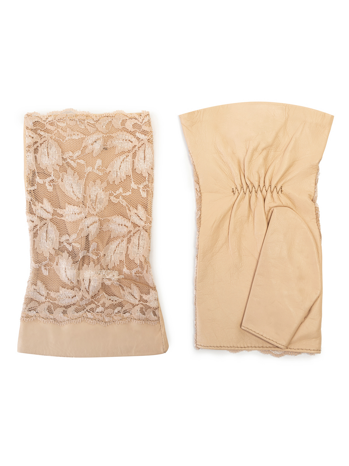 Перчатки женские б/п 00388 beige vanilla