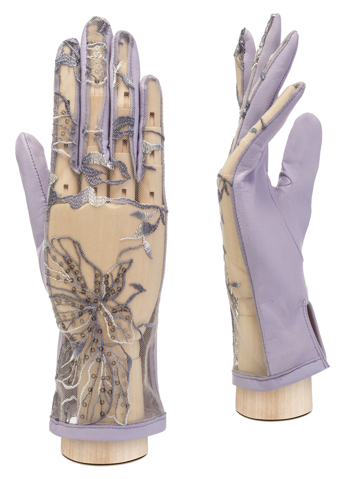 Перчатки женские б/п IS01005 lilac purple