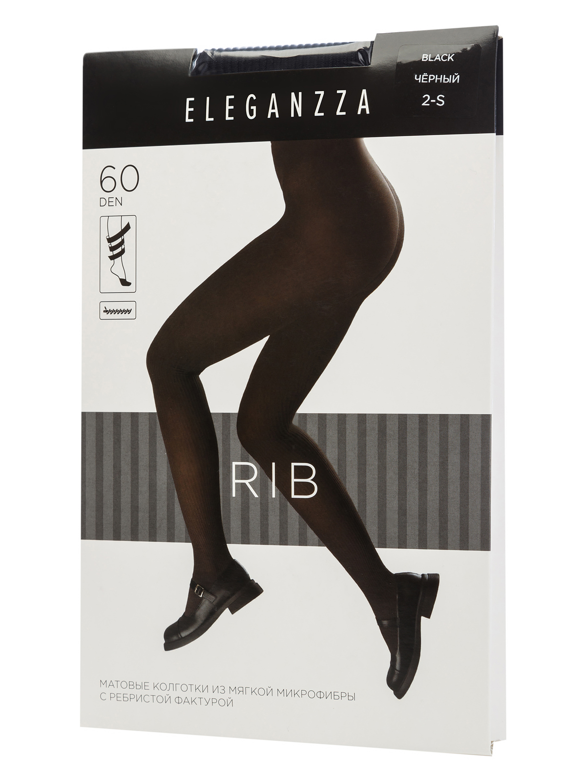 Колготки Eleganzza RIB 60 black