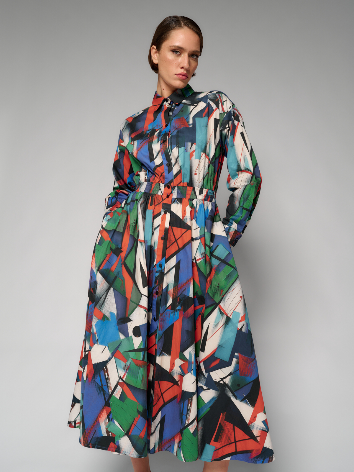 Платье женское 12411-35108 multicolor