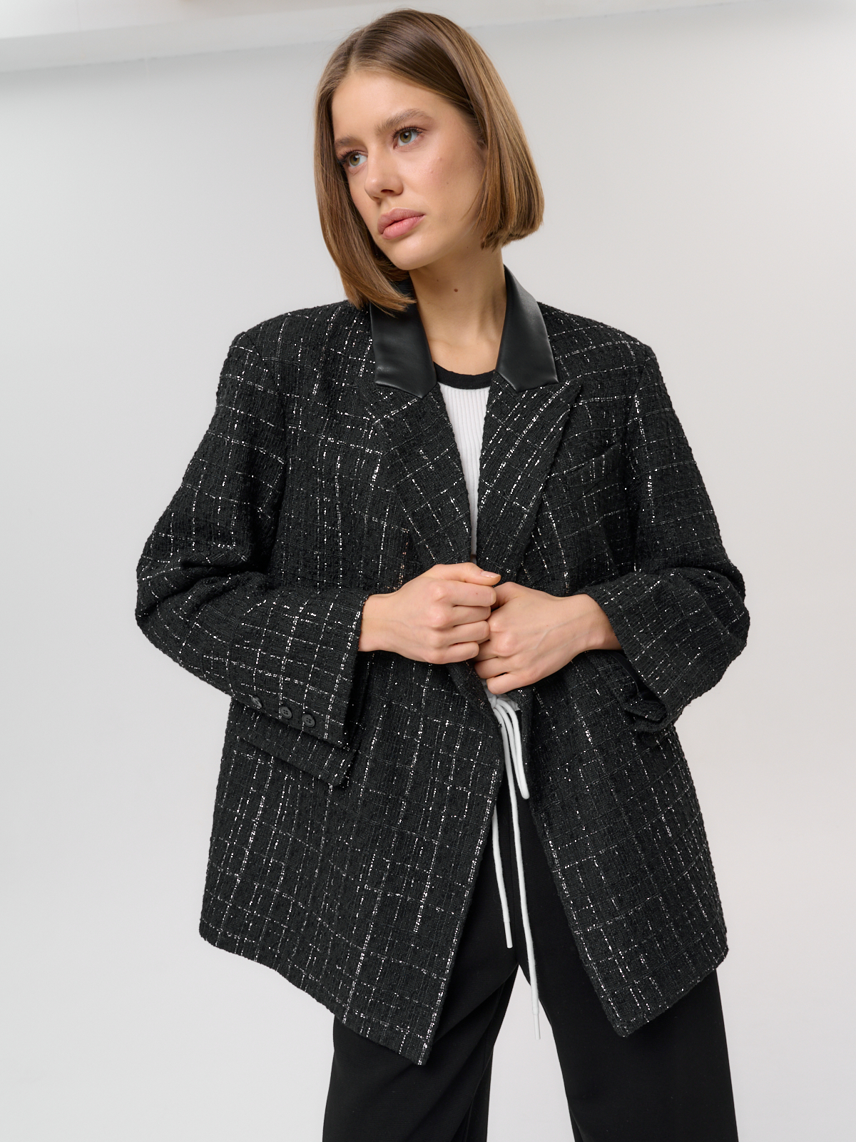 Пиджак женский 12421-34022 black