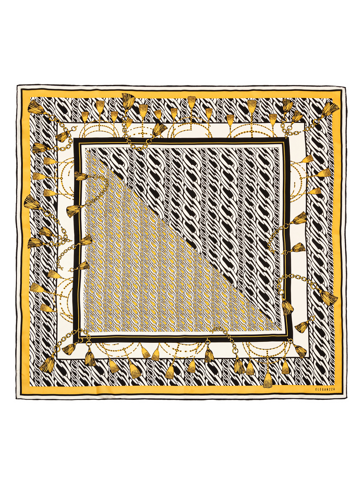 Платок жен. шелк 90х90 E04-8380-21