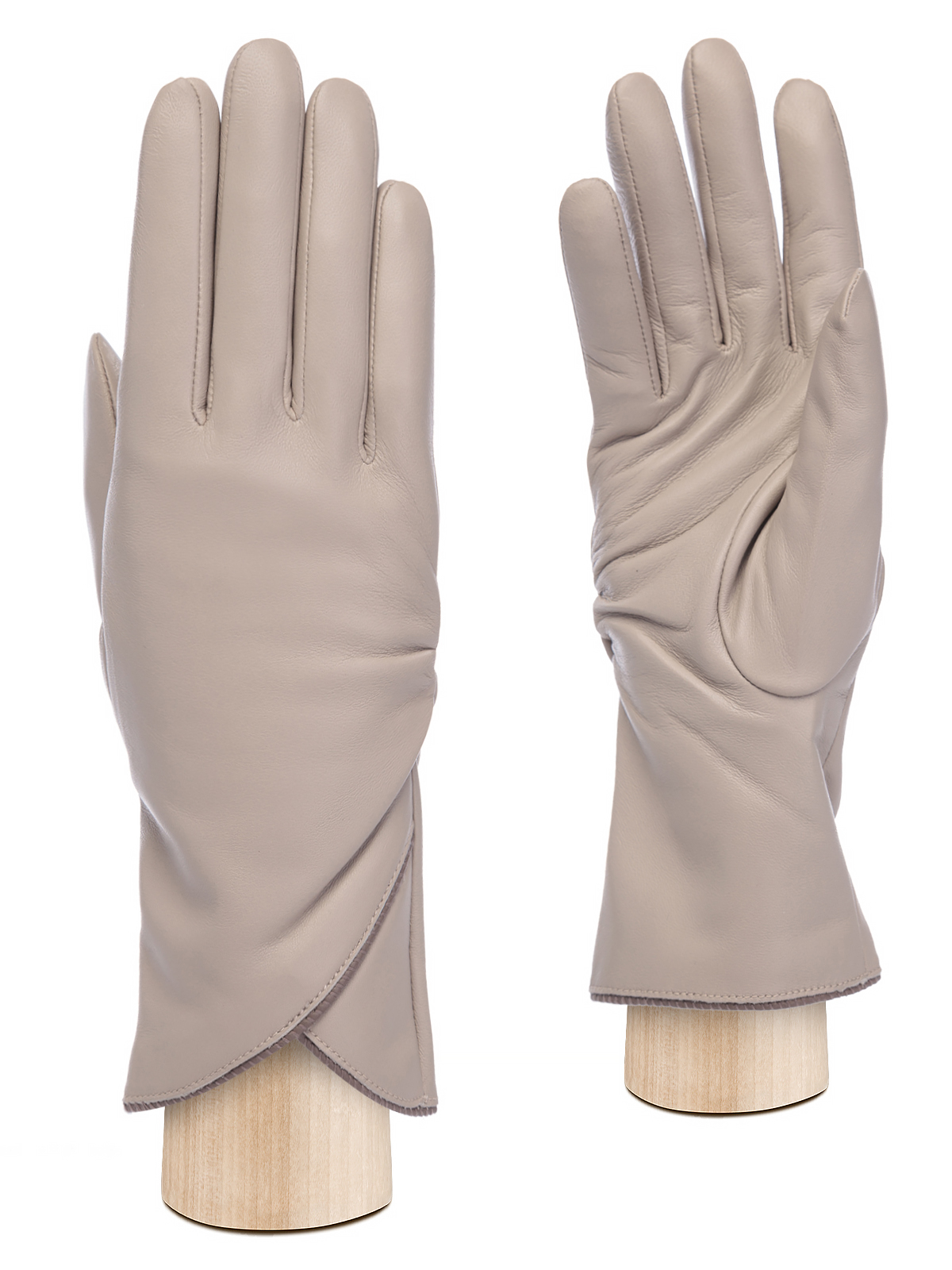 Перчатки жен п/ш LB-2407 l.cacao/taupe
