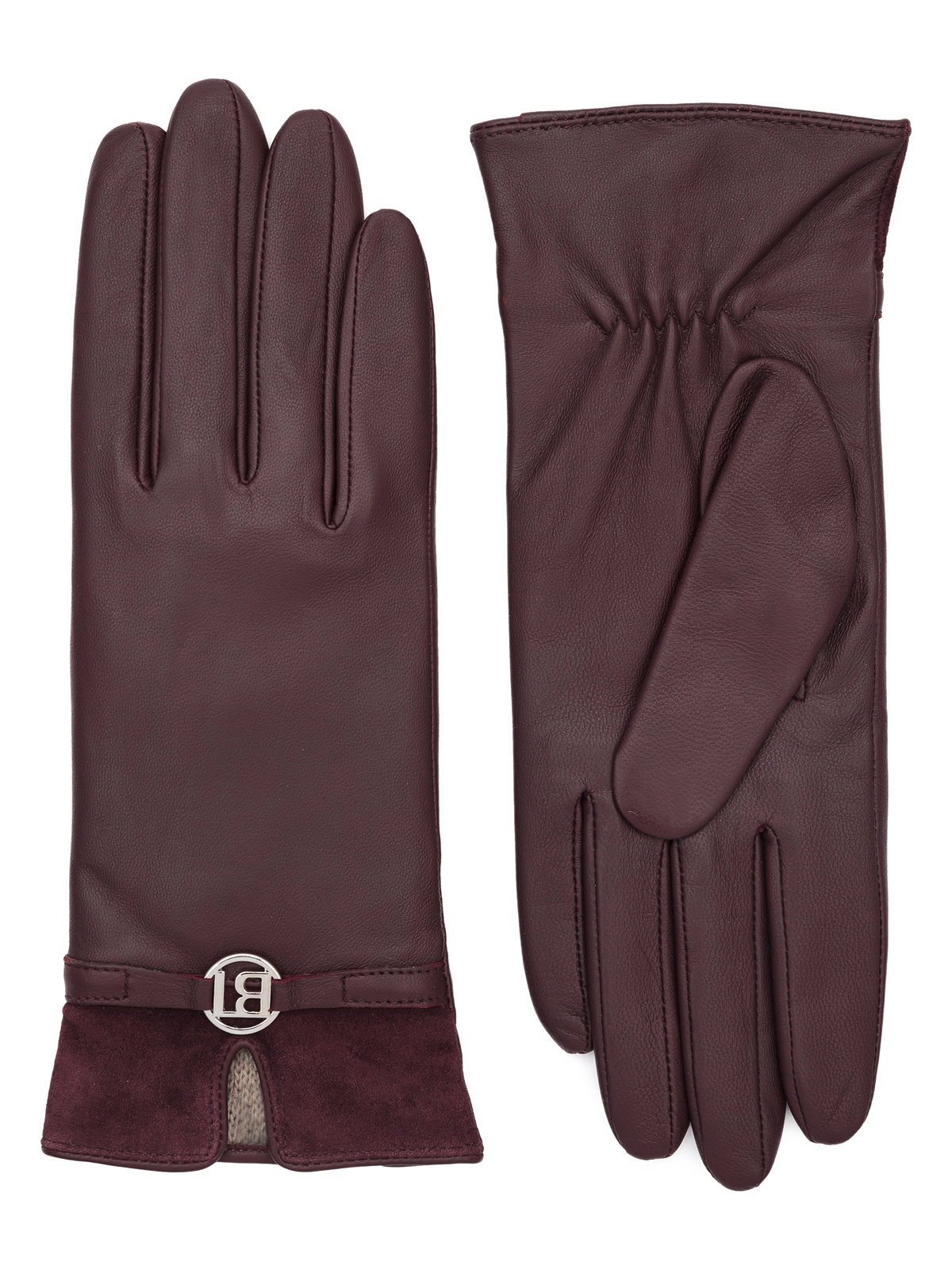 Перчатки жен п/ш LB-2429 d.plum