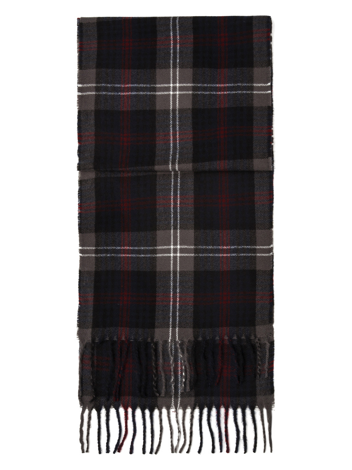 Шарф муж. шерсть+хл+акр 33х180 LEW72-195-20