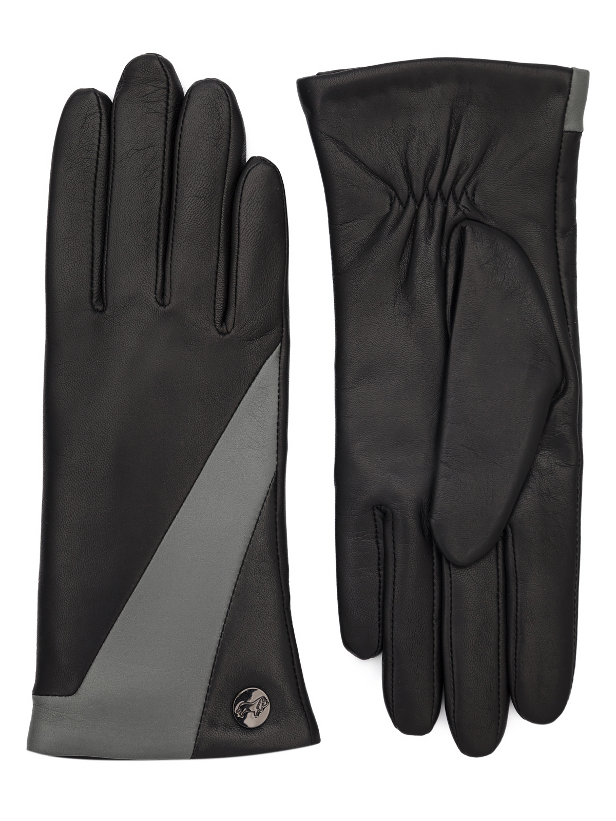 Перчатки жен п/ш LB-1822 black/grey