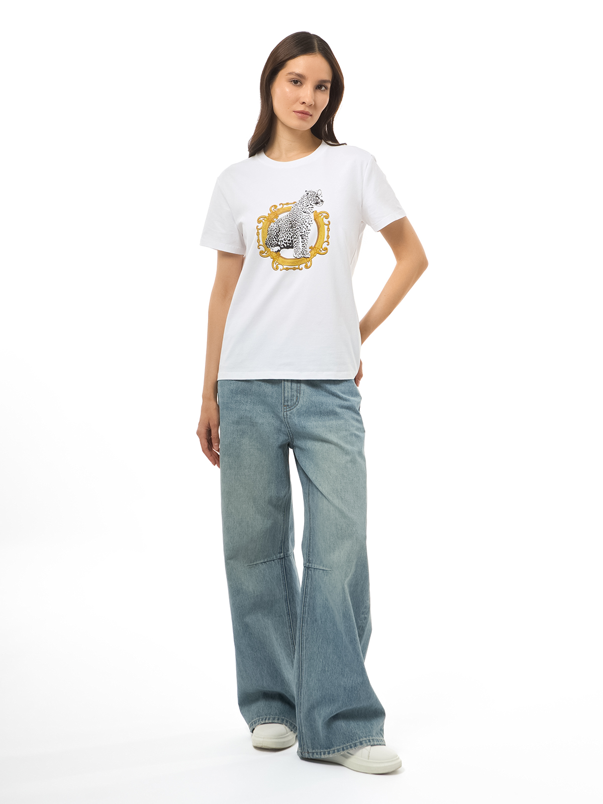 Футболка женская 12411-42027 white