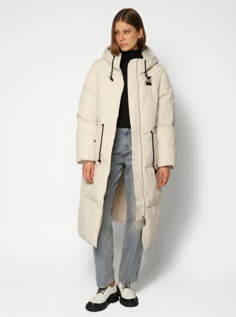 Пальто женское 12411-23035 milk