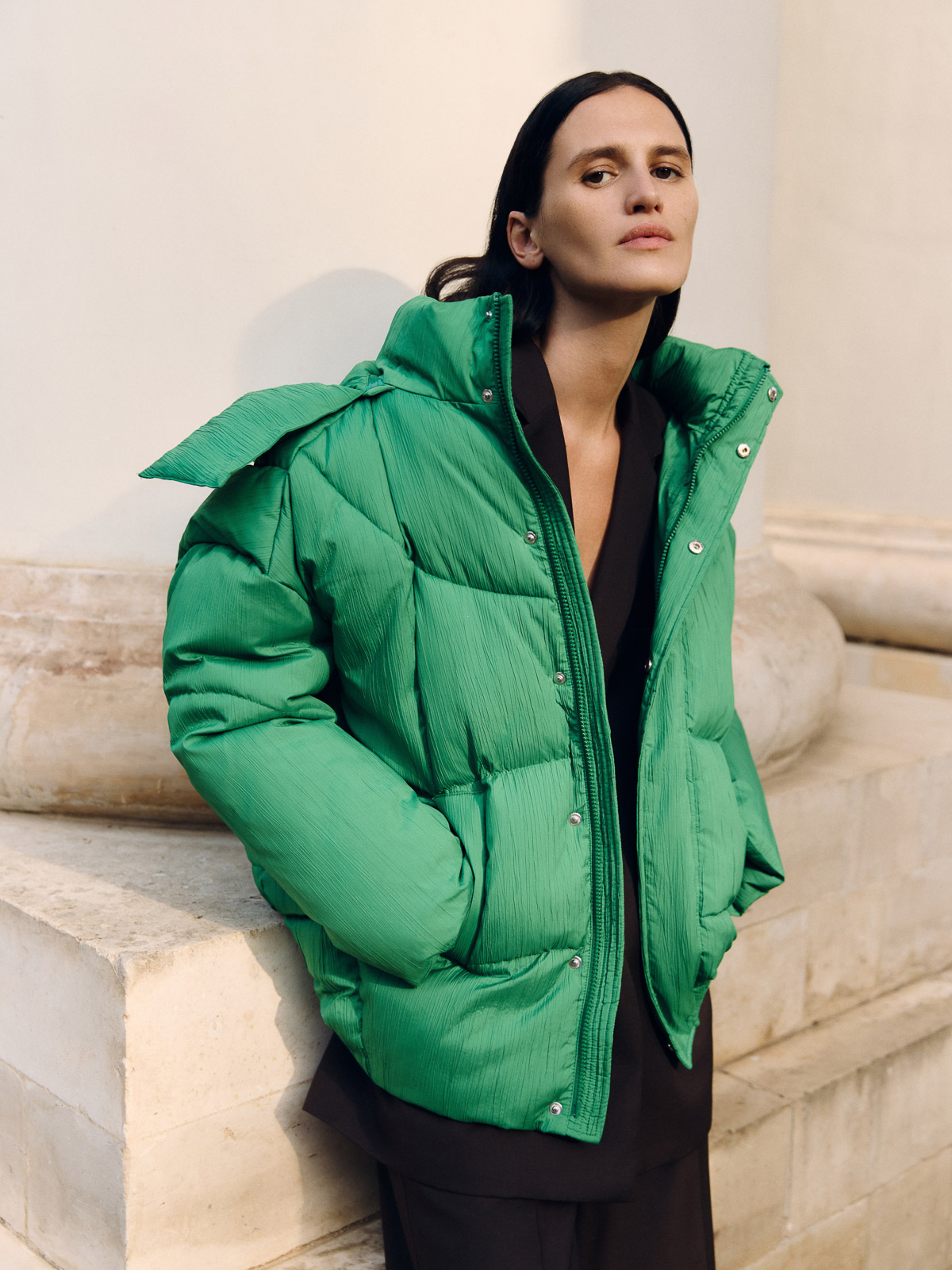 Куртка женская 12411-22036 green