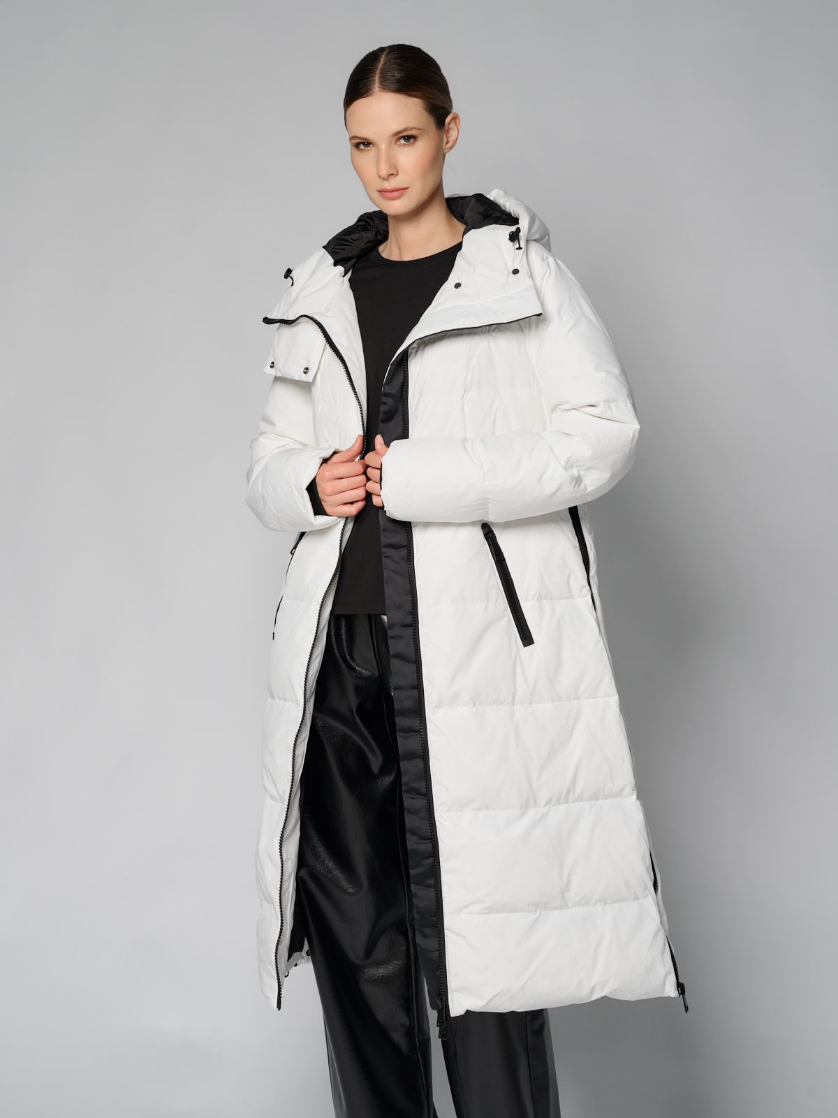 Пальто женское 12411-23037 white