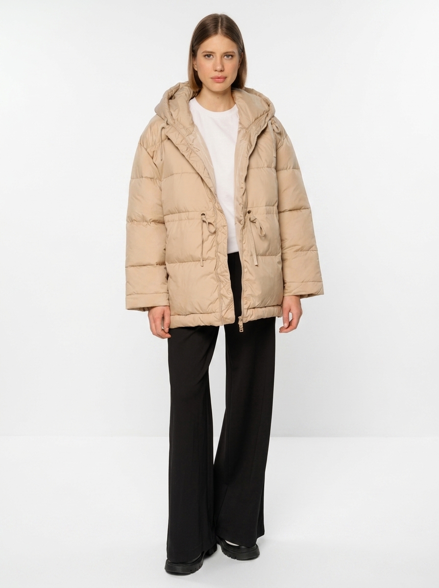 Куртка женская 12411-22042 beige